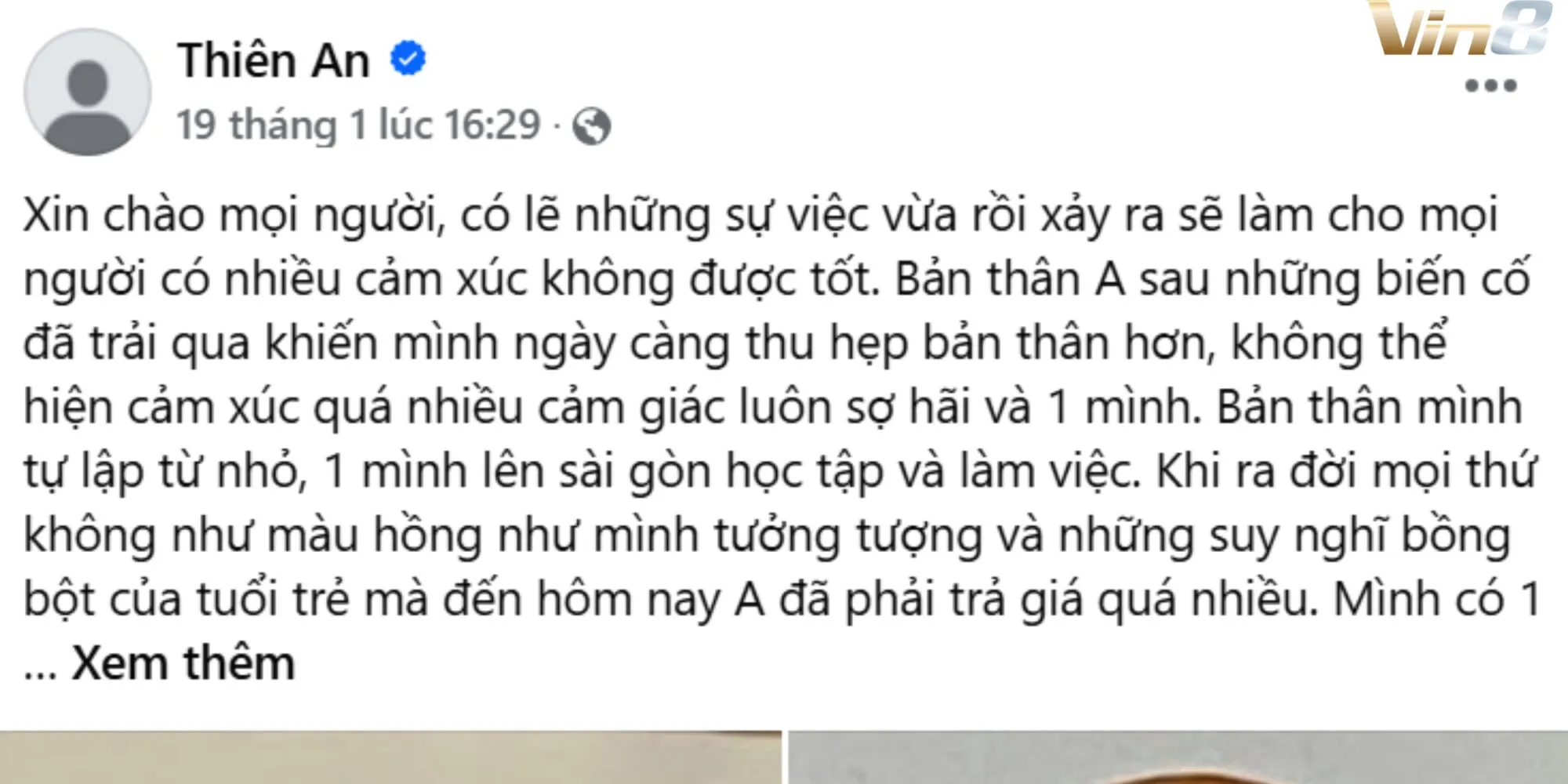 Bài đăng của Thiên An liên quan đến 2 đứa con trước đó Bài đăng của Thiên An liên quan đến 2 đứa con trước đó