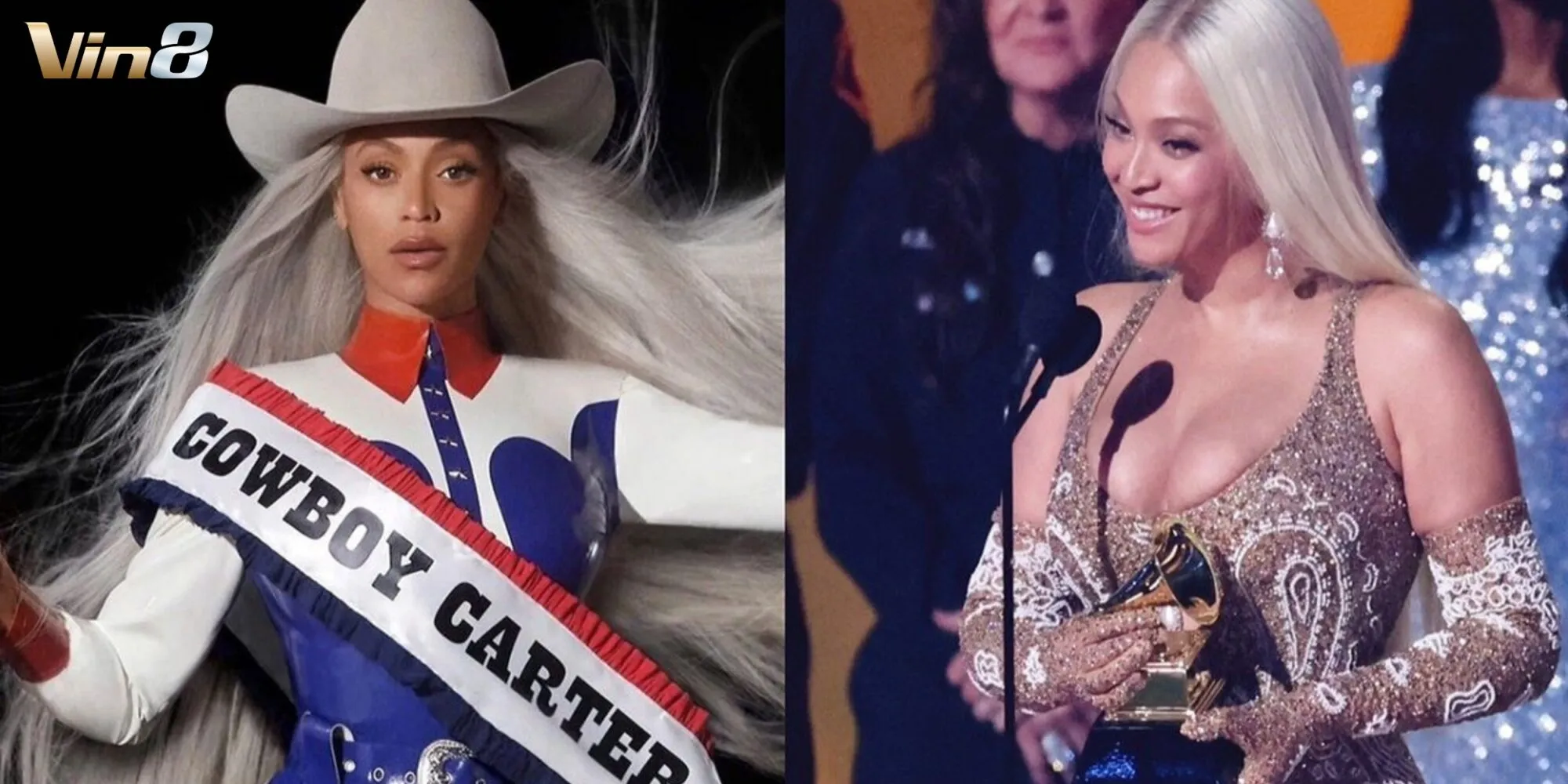 Beyoncé trở thành nữ nghệ sĩ da màu đầu tiên giành được giải thưởng lớn lao Beyoncé trở thành nữ nghệ sĩ da màu đầu tiên giành được giải thưởng lớn lao