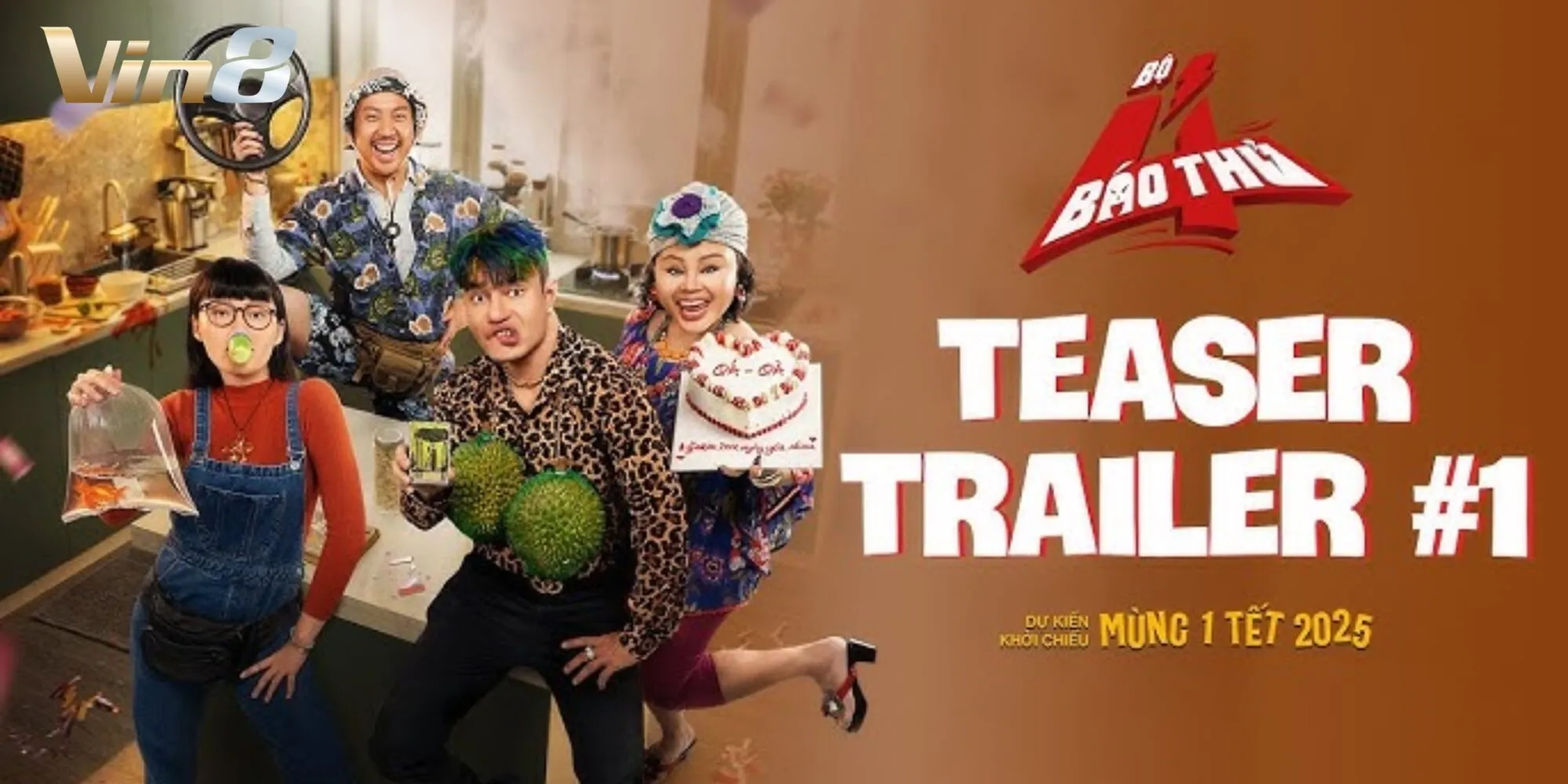 “Bộ Tứ Báo Thủ” - Ra mắt mùng 1 Tết 2025 làm bùng nổ khán giả đang mong chờ “Bộ Tứ Báo Thủ” - Ra mắt mùng 1 Tết 2025 làm bùng nổ khán giả đang mong chờ