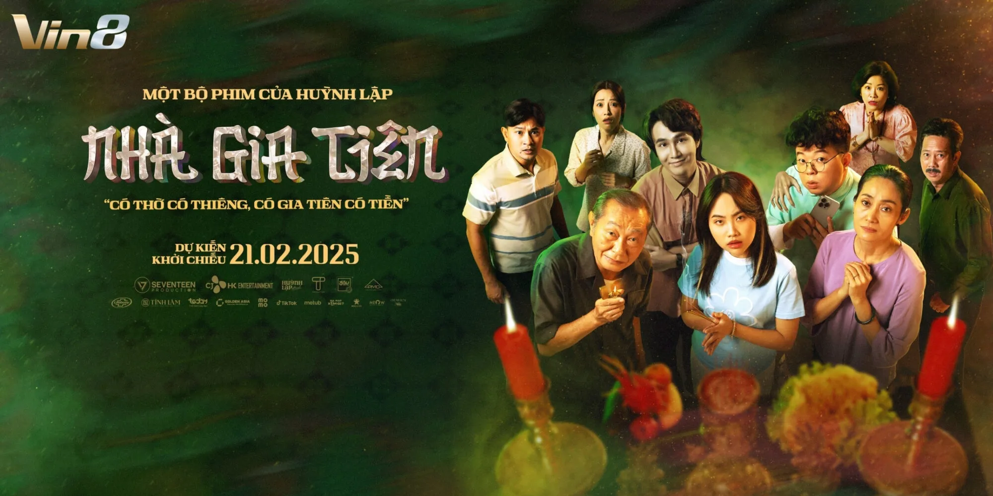 Dự án phim Nhà Gia Tiên có sự góp mặt của dàn cast quen thuộc Dự án phim Nhà Gia Tiên có sự góp mặt của dàn cast quen thuộc