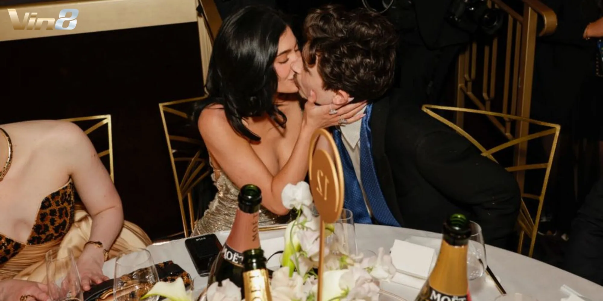 Hình ảnh Kylie Jenner & Timothee Chalamet tại Quả cầu vàng 2025 Hình ảnh Kylie Jenner & Timothee Chalamet tại Quả cầu vàng 2025
