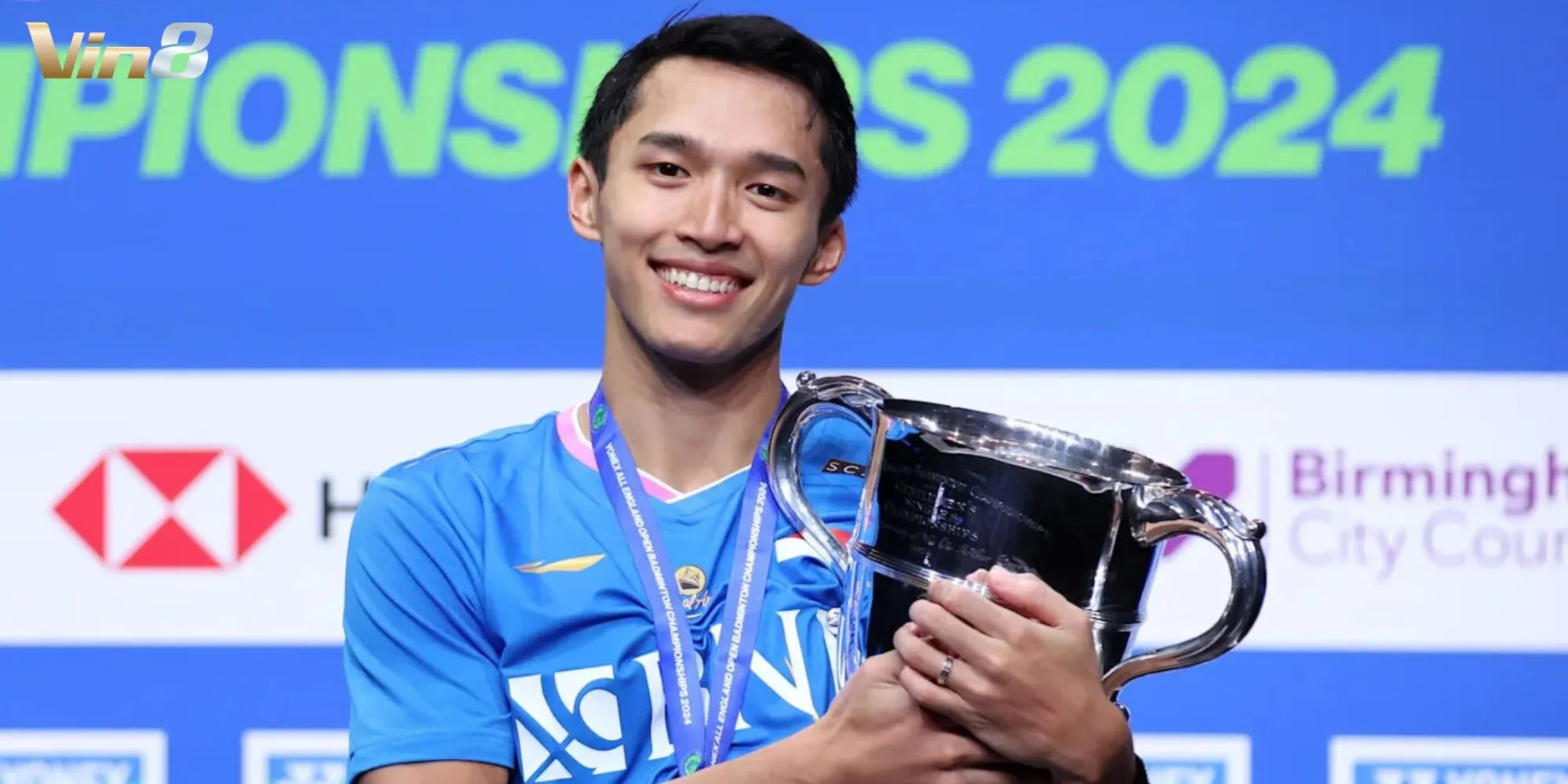 Jonatan Christie, niềm tự hào của cầu lông Indonesia Jonatan Christie, niềm tự hào của cầu lông Indonesia
