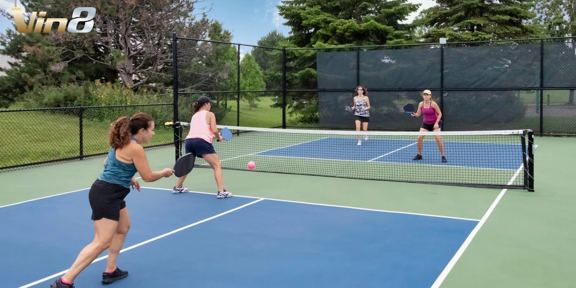 Pickleball là môn thể thao xanh và thân thiện với hệ sinh thái Pickleball là môn thể thao xanh và thân thiện với hệ sinh thái