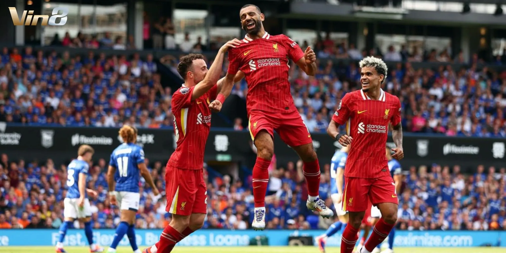 Liverpool chiếm lợi thế nhờ pha lập công của Salah Liverpool chiếm lợi thế nhờ pha lập công của Salah