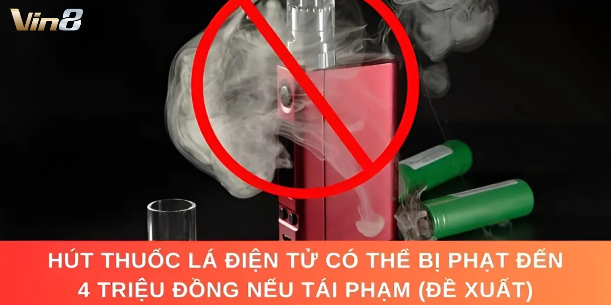 Mức phạt nghiêm khắc đối với hành vi buôn bán thuốc lá điện tử Mức phạt nghiêm khắc đối với hành vi buôn bán thuốc lá điện tử