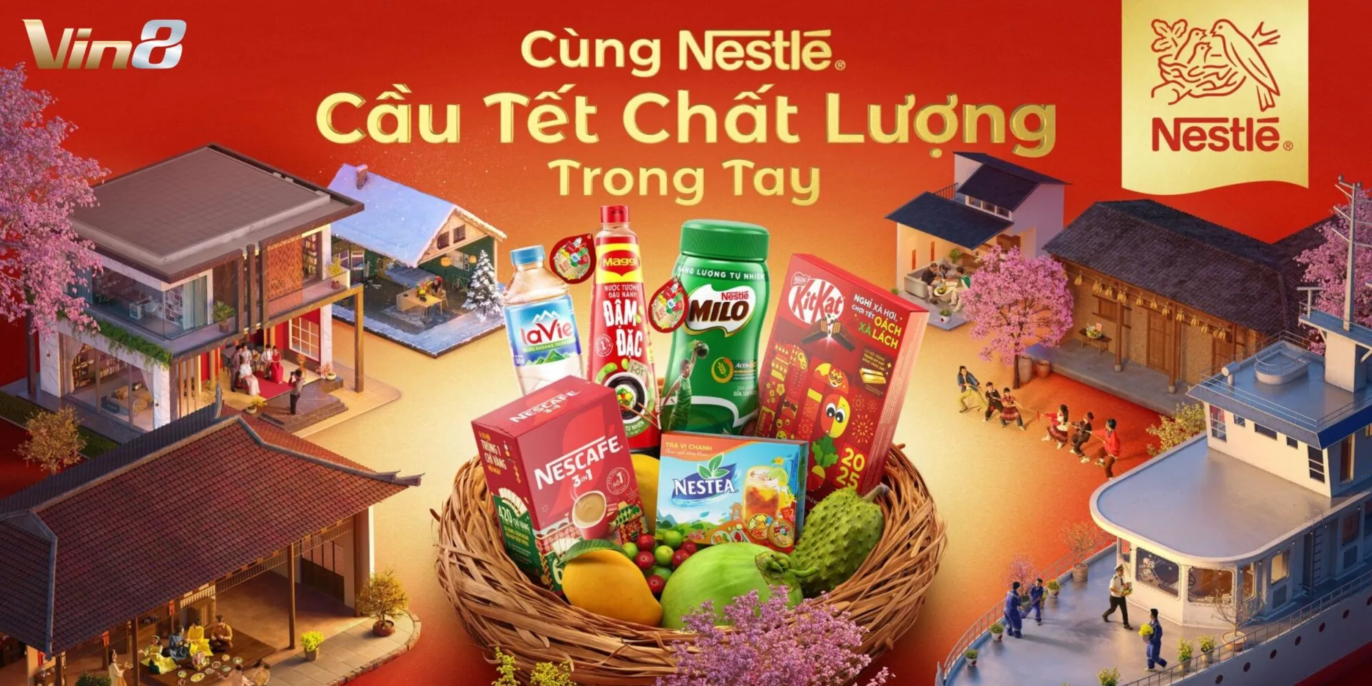 Nestlé khởi động chiến dịch Tết lan tỏa thông điệp đoàn viên Nestlé khởi động chiến dịch Tết lan tỏa thông điệp đoàn viên