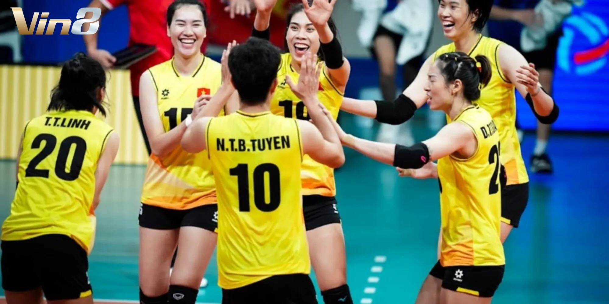 Đội tuyển bóng chuyền nữ Việt Nam lần đầu tiên góp mặt tại Giải vô địch thế giới FIVB 2025 Đội tuyển bóng chuyền nữ Việt Nam lần đầu tiên góp mặt tại Giải vô địch thế giới FIVB 2025
