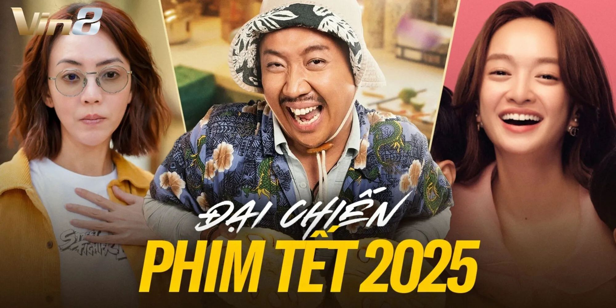 Đại chiến phim tết 2025 chưa bao giờ hết hot Đại chiến phim tết 2025 chưa bao giờ hết hot