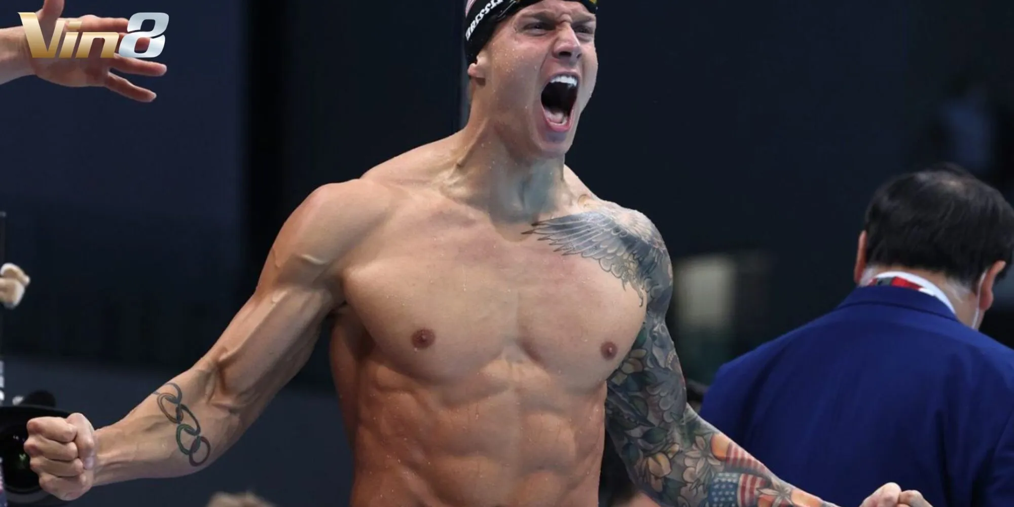 Caeleb Dressel siêu cá mập bơi lội Caeleb Dressel siêu cá mập bơi lội
