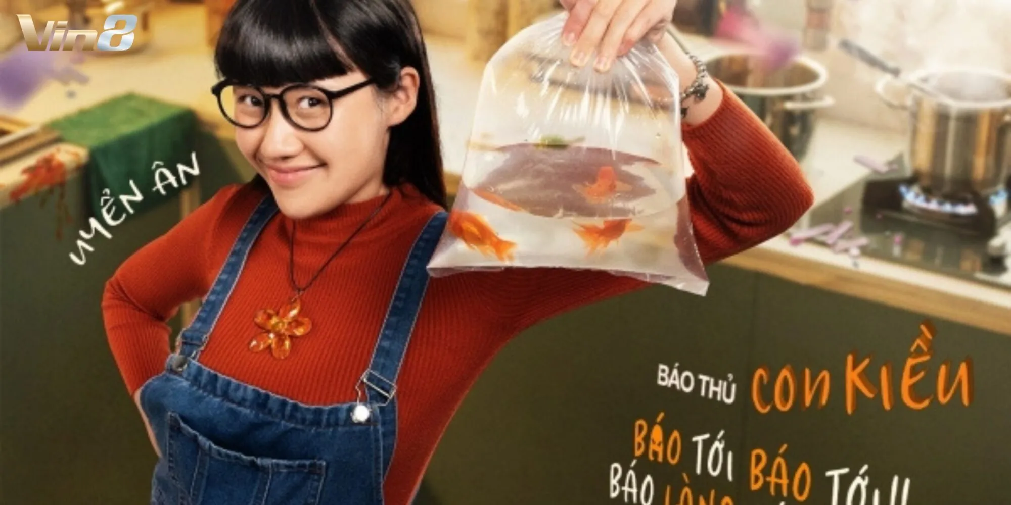 Sự thể hiện tốt nhất của Uyển Ân khi nhận vai Kiều trong Bộ Tứ Báo Thủ Sự thể hiện tốt nhất của Uyển Ân khi nhận vai Kiều trong Bộ Tứ Báo Thủ